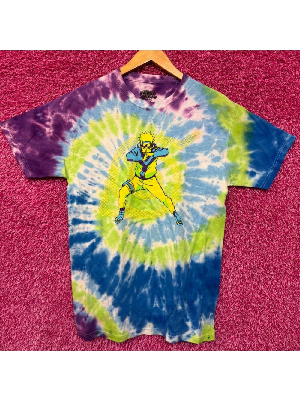 Naruto Shadow Clone Jutsu Naruto Shippuden Anime Tie Dye M